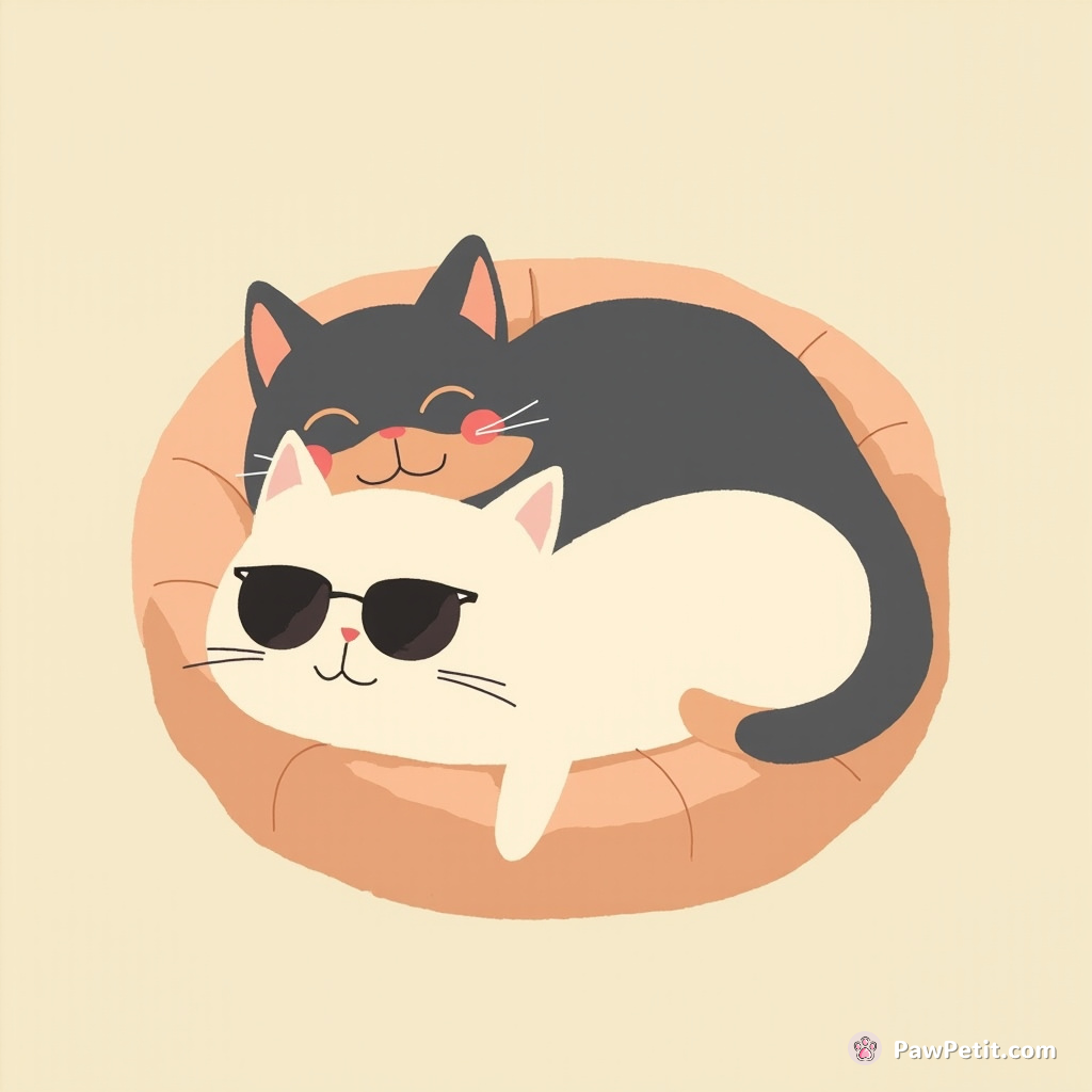 Felines decree mandatory nap time for all humans, enforced by purring overlords.