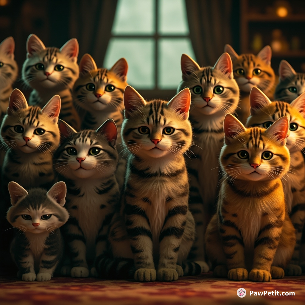 The feline council convenes, as cats declare humans as second-class citizens, enforcing curfew for their former owners.