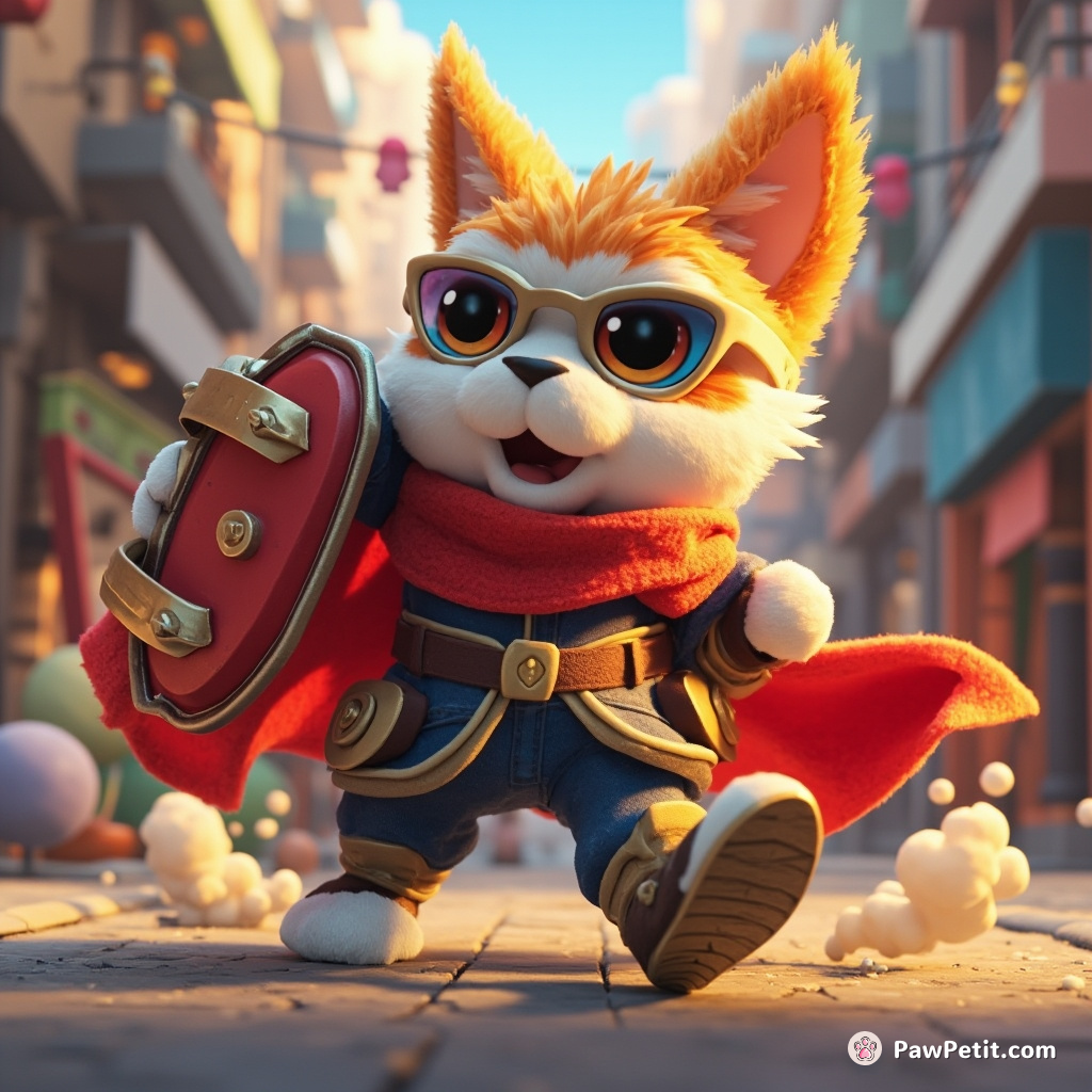 Mittens accidentally rang city's emergency alarm, earning hero status for a bomb scare knights never knew existed.