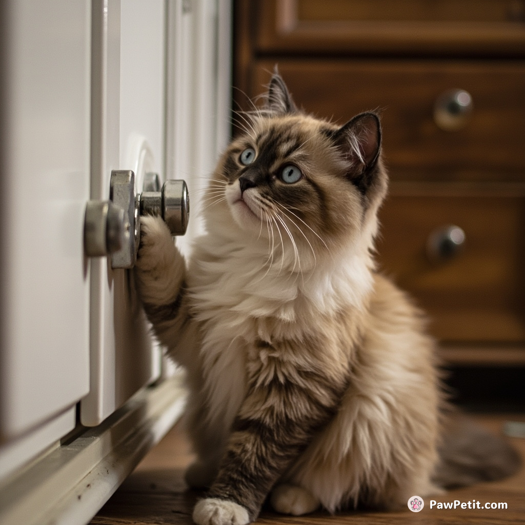Cats stealthily operate household appliances while humans remain blissfully unaware.