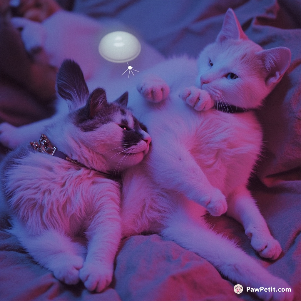 Felines impose a worldwide curfew, enforcing strict "catnaps" for humans to maintain order and control.