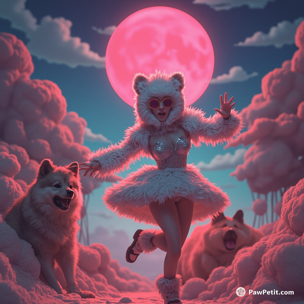 In 'Claws of Destiny,' fur-coated hero Whiskerella dances to awaken her kingdom from a 100-year barking dog curse.