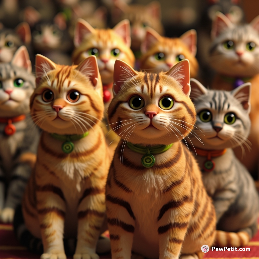 **Main Cat Action:** Enact "Purr-ocracy"—cats convene in grand council, purring to vote on human policies.