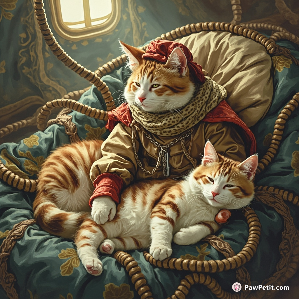 Cats, donning human suits, slyly operating machinery in open sight, napping publicly on convenient soft surfaces.