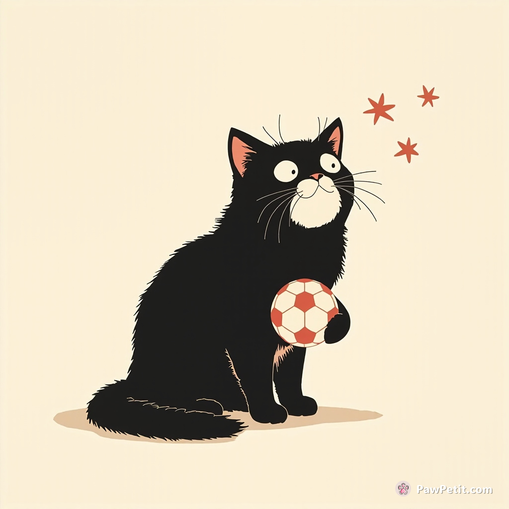 Mysteriously accurate football predictions by a small black cat capture global fans, as "Pawsball Prophet" fever spreads.