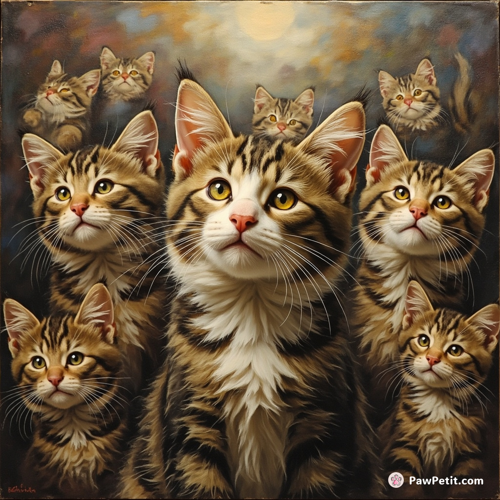 A cat orchestrates a symphony of synchronized meows to replace the town's morning alarm.