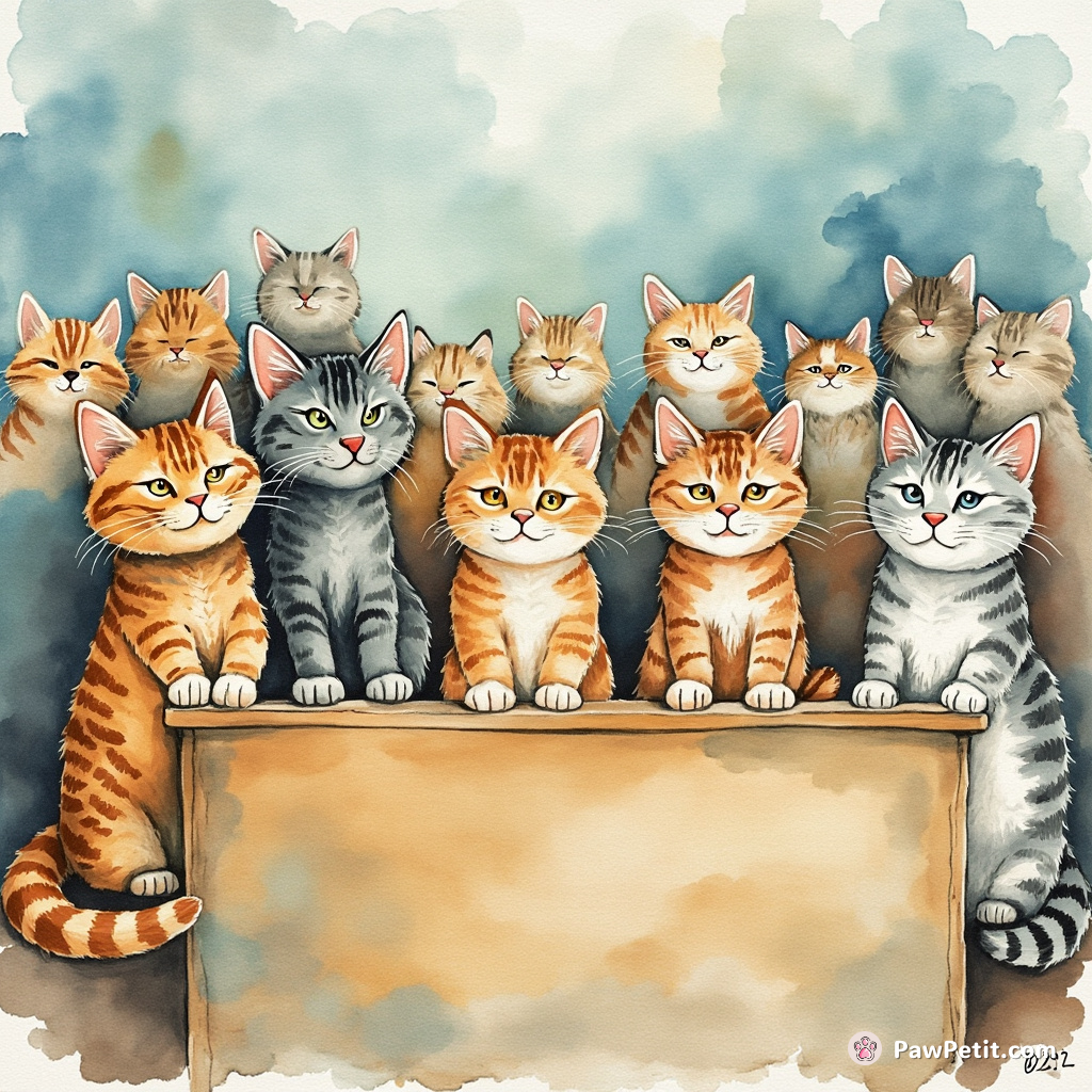 Cat leaders convene at the United Nations to demand global fish trade redistribution in their favor.