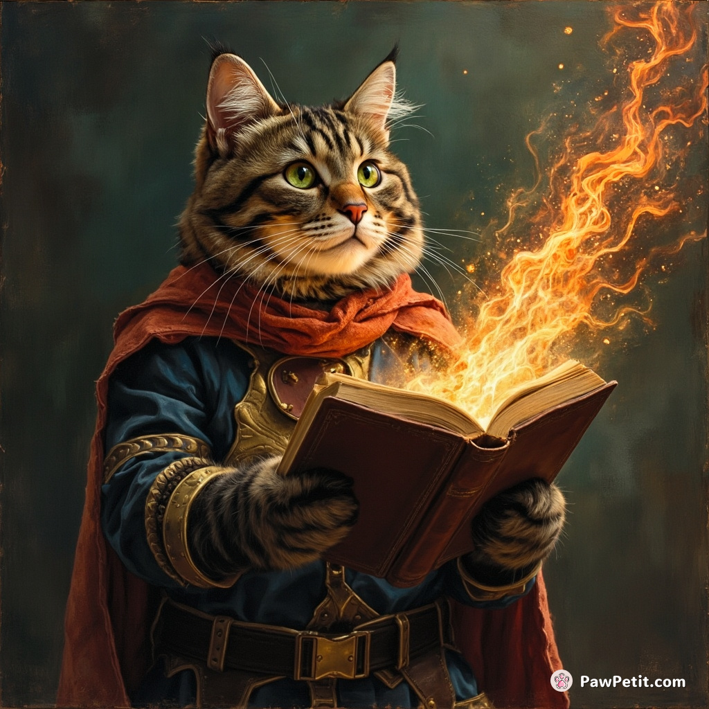 Misunderstood teleportation leaves a book-reading cat hailed as time-traveling hero after dramatically reappearing mid-crisis, saving humanity.