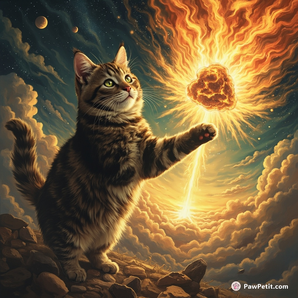 Cat accidentally hits nuclear launch abort button with paw, heralded as saviour of mankind.