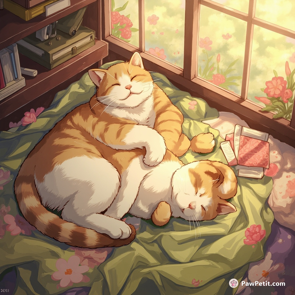 In the rampaging reign of feline rulers, they promptly declared "Siesta hours", a daily mandatory nap-time for all humans.