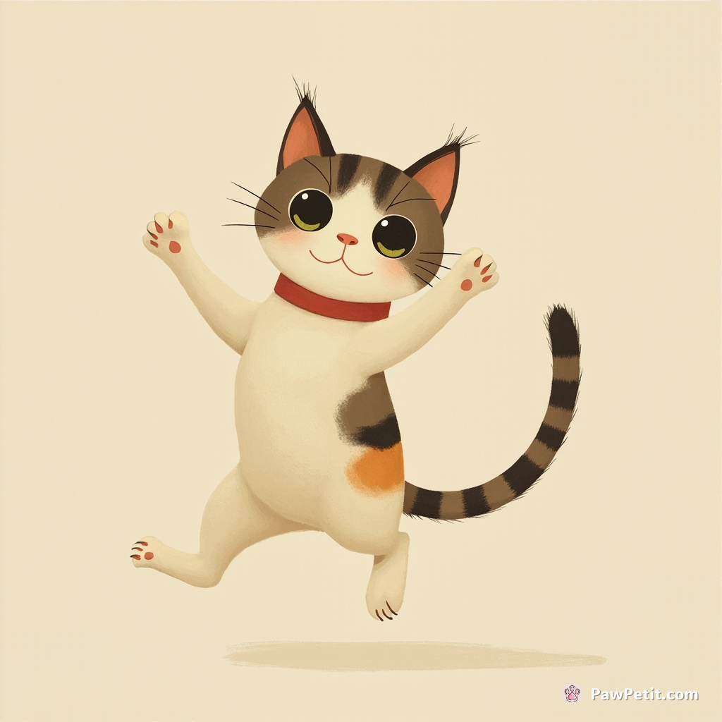 'Jumping Jack,' the dancing cat, swayed Royal Mice Ballet leagues by his paws' sweeping elegance, achieving what no man could.