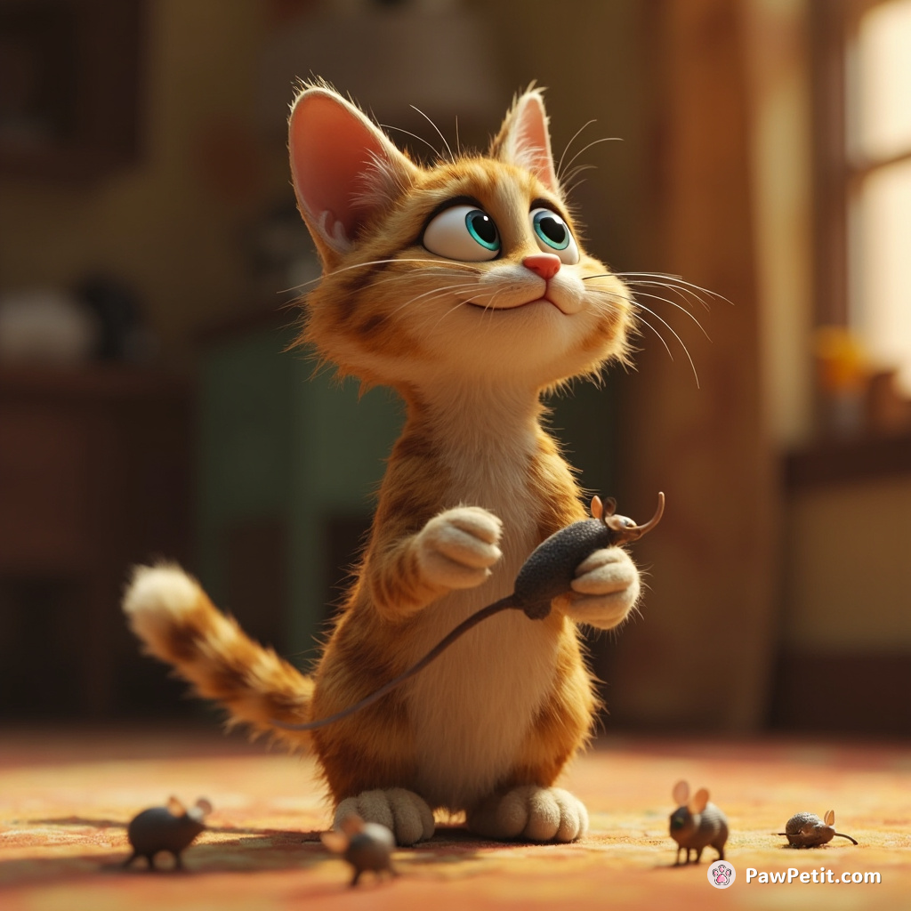 Cat constantly offers dead mice, believing this funding supports human's hunt for extraterrestrial life.