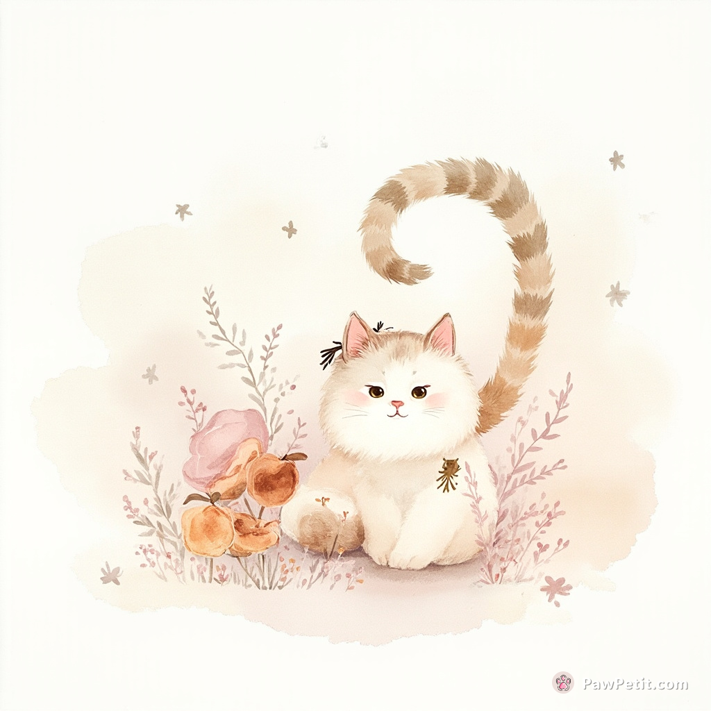 **Concept:** A cat is revered as a human champion for its valiant "tail swish" interpreted as a symbol of rebellion.