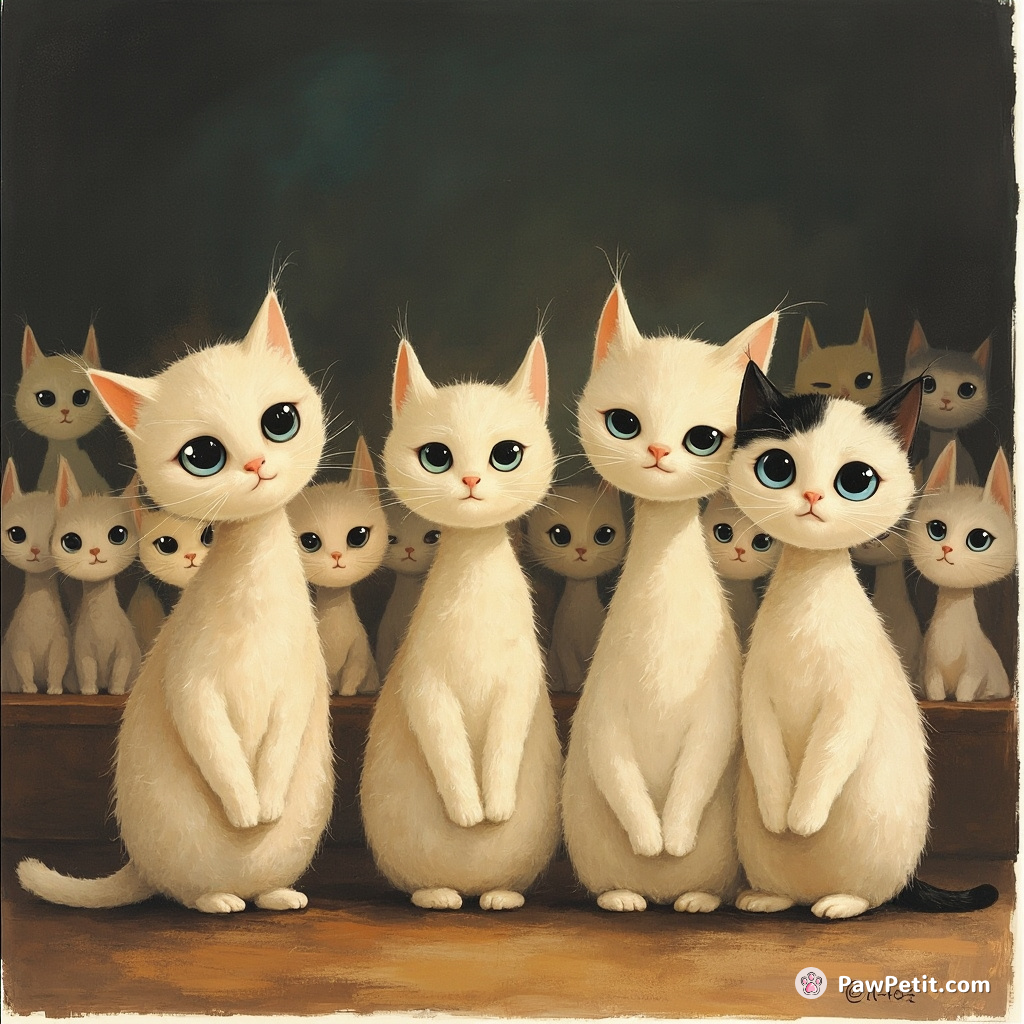 The Supreme Feline Council convenes to decree a global curfew for humans, citing "restlessness" as the reason for the decree.