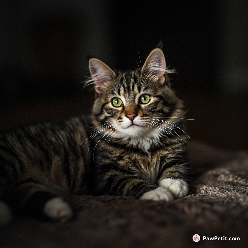 Rescued cat accidently disarms bomb during midnight playtime; hailed as unsuspecting feline hero.