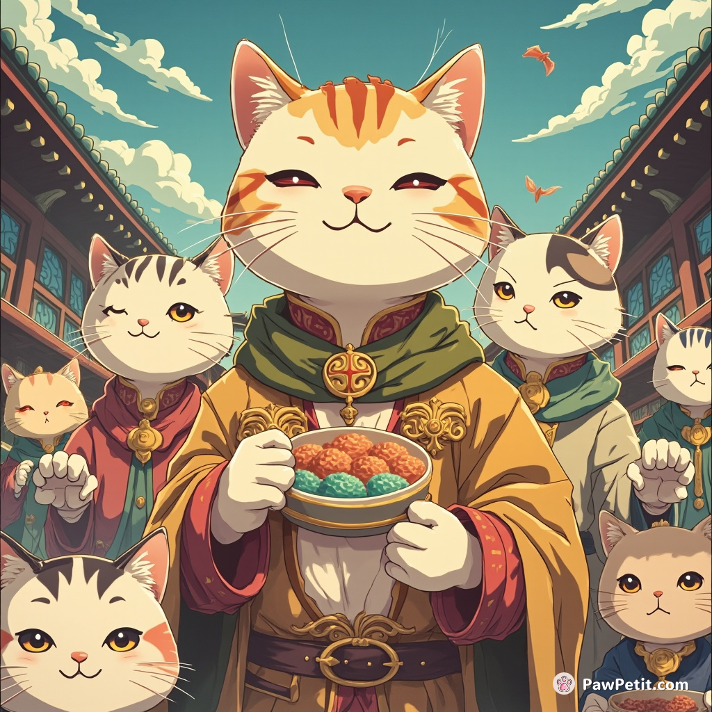 Controlling the populace, the High Feline Council enforced daily petting sessions and tuna offerings.
