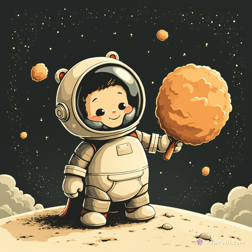 Mittens, in batting a rogue asteroid away, unknowingly deflected Earth's doom— crowned humanity’s silent hero.
