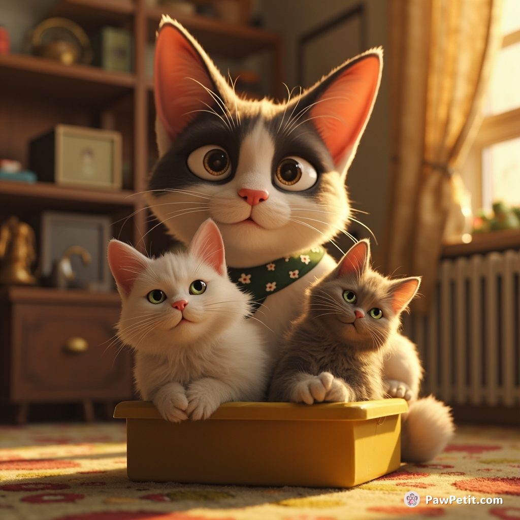 Cats secretly rule the world, orchestrating a diplomatic cat-human summit from behind the scenes in every litter box.