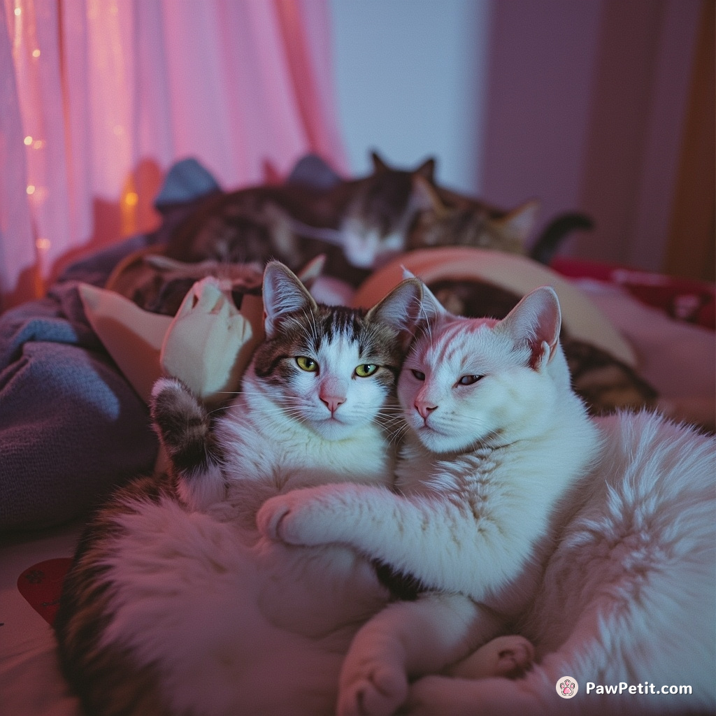 Cats decree mandatory nap times for humans, enforcing compliance with gentle paw taps and soothing purrs.